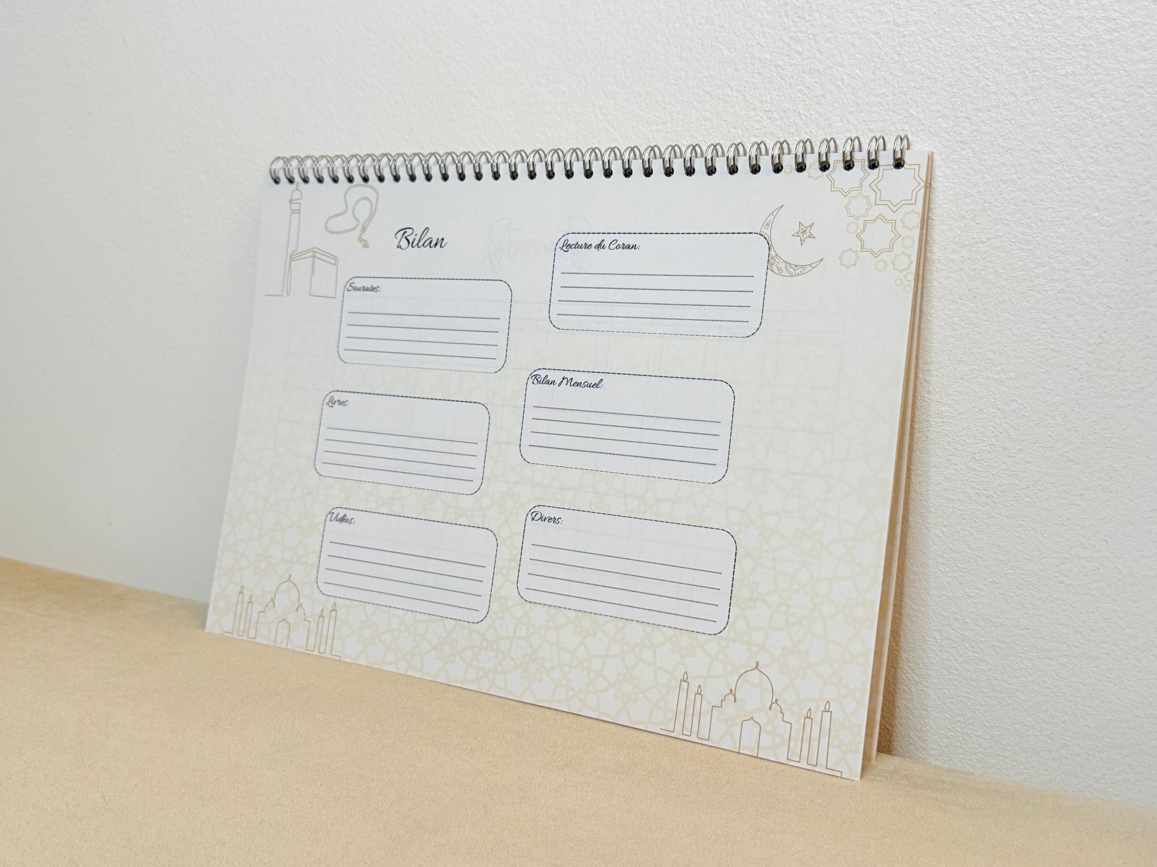 Calendrier Souraty Beige