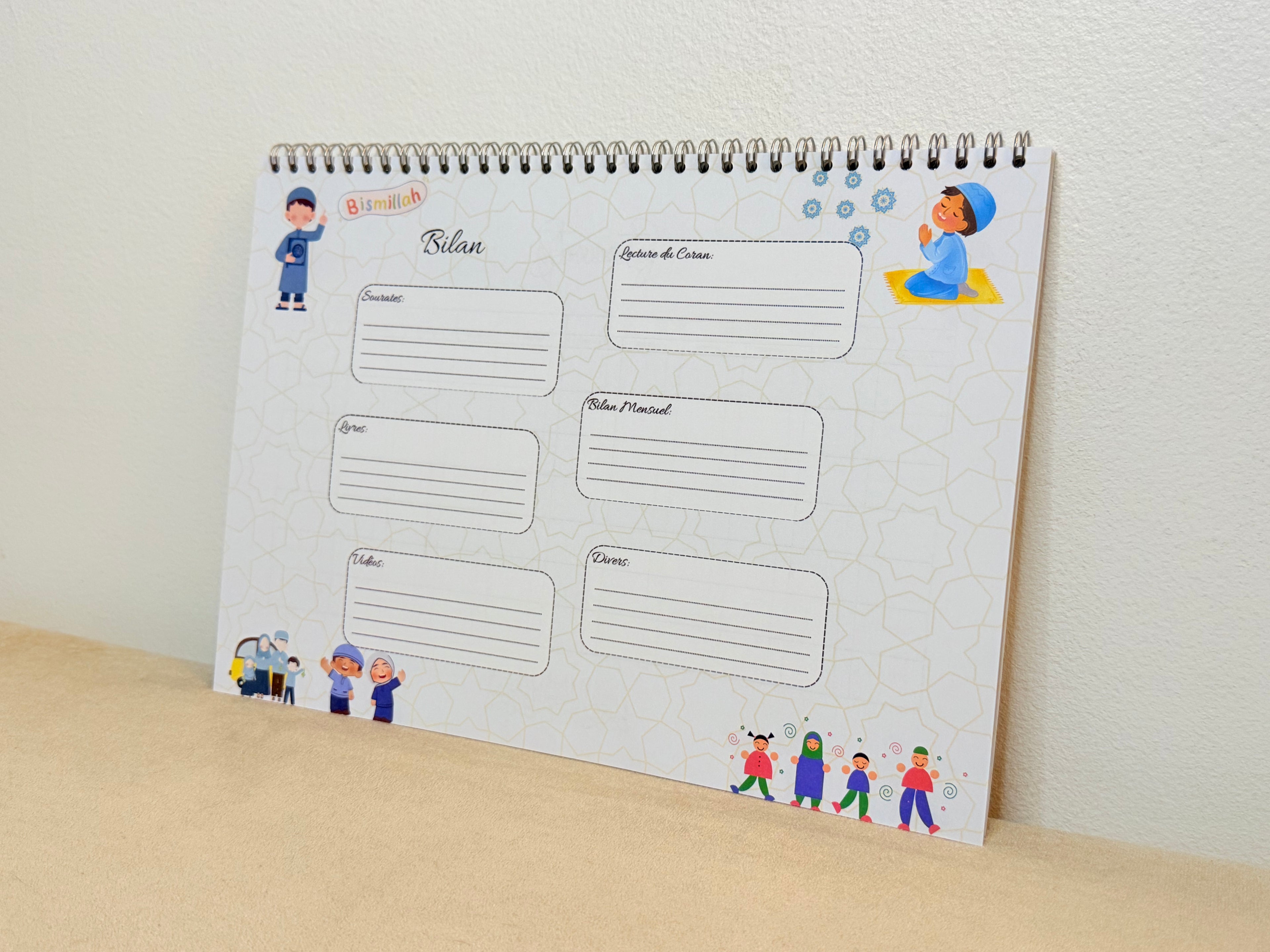 Calendrier Souraty Bleu