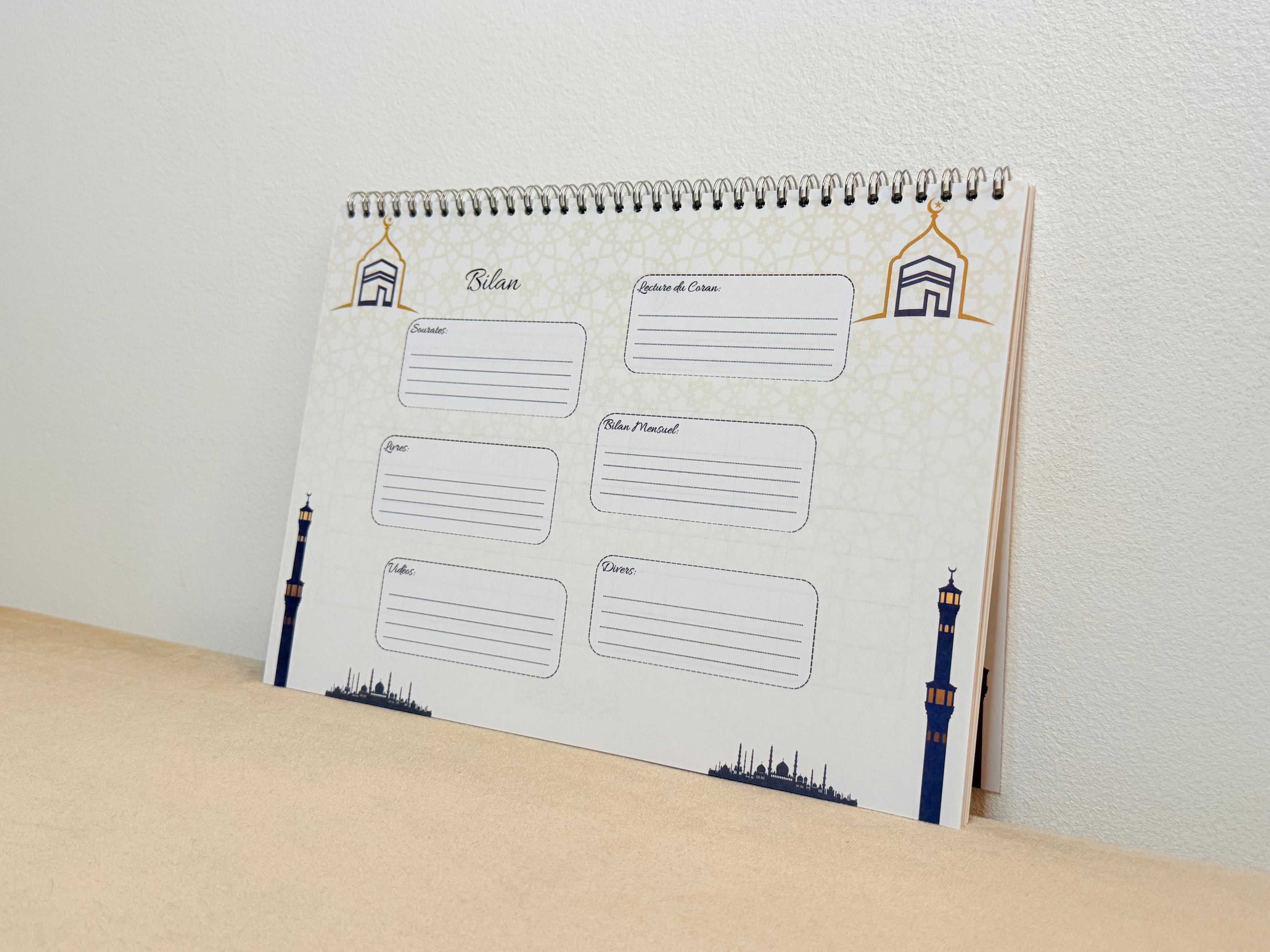 Calendrier Souraty Noir