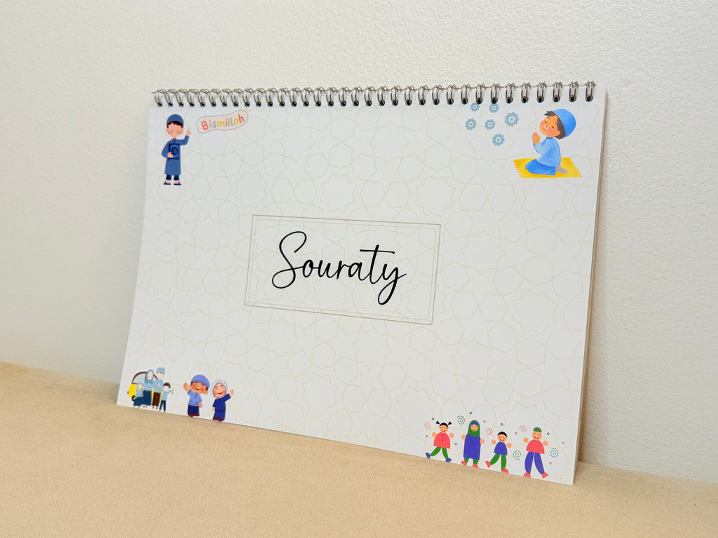 Calendrier Souraty Bleu