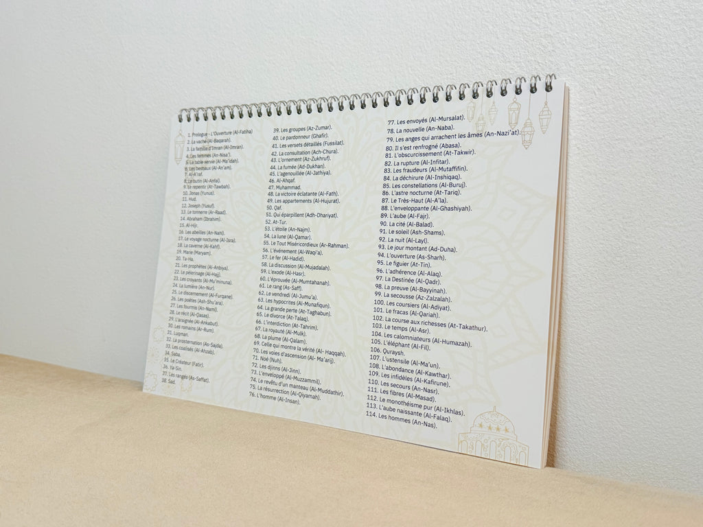 Calendrier Souraty Crème