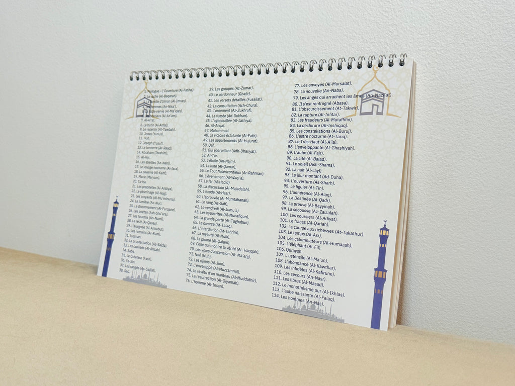 Calendrier Souraty Noir