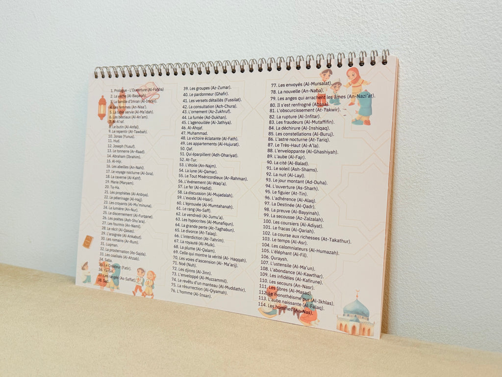 Calendrier Souraty Terracotta Enfant