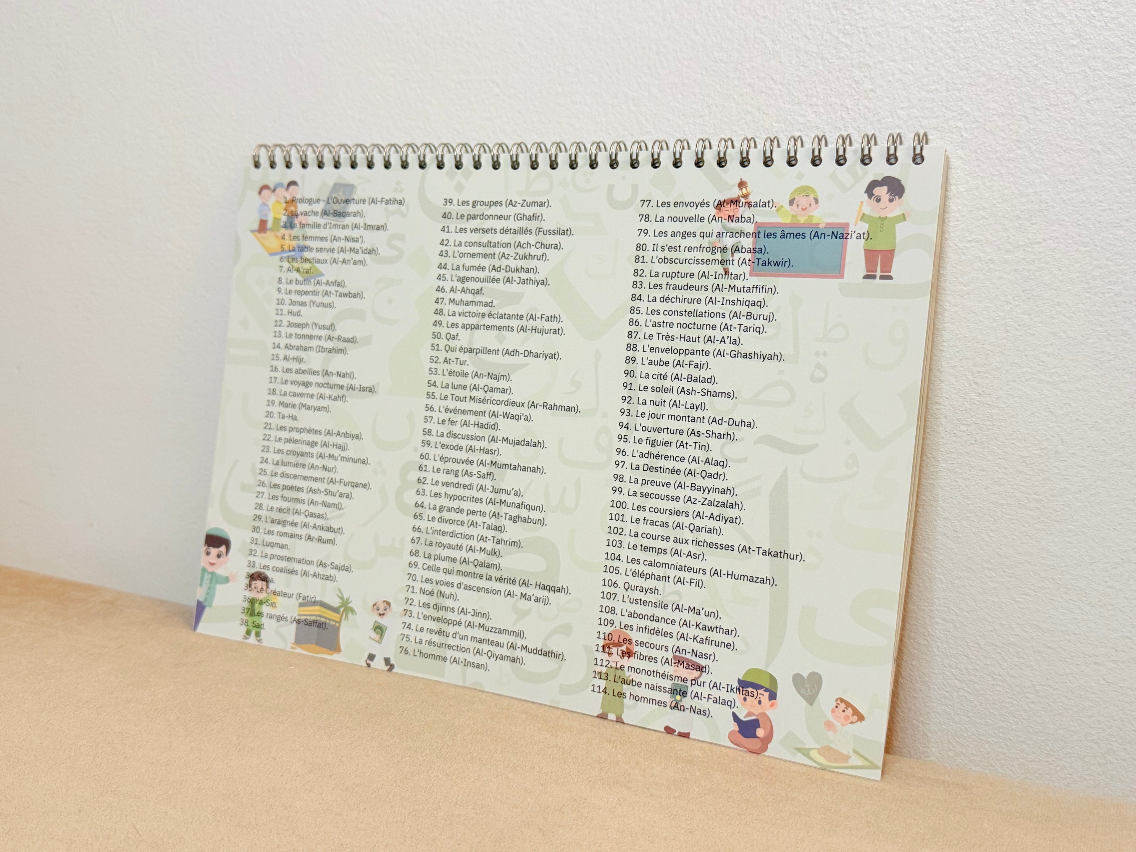 Calendrier Souraty Vert