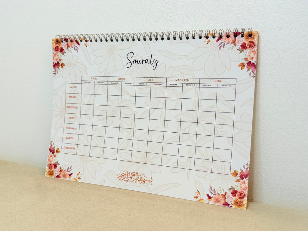 Calendrier Souraty Floral
