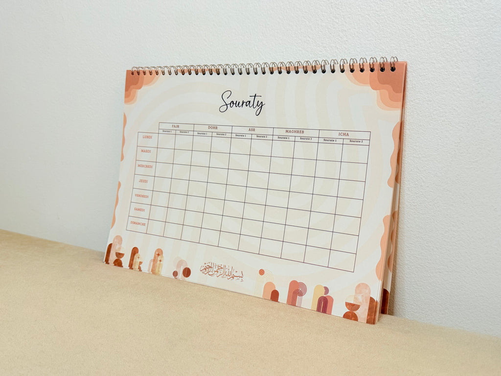 Calendrier Souraty Terracotta