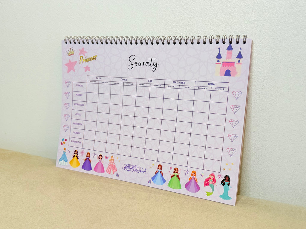 Calendrier Souraty Princesse